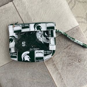 MSU “Spartan” wristlet💚